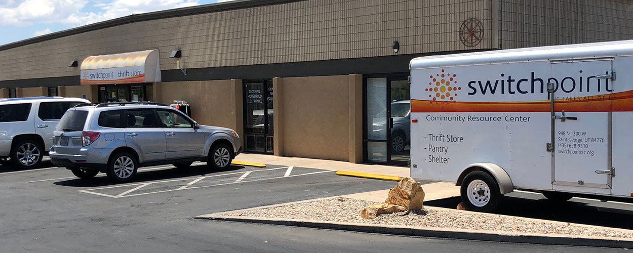 Switchpoint Thrift Store St. Utah Volunteer, Shop, Donate